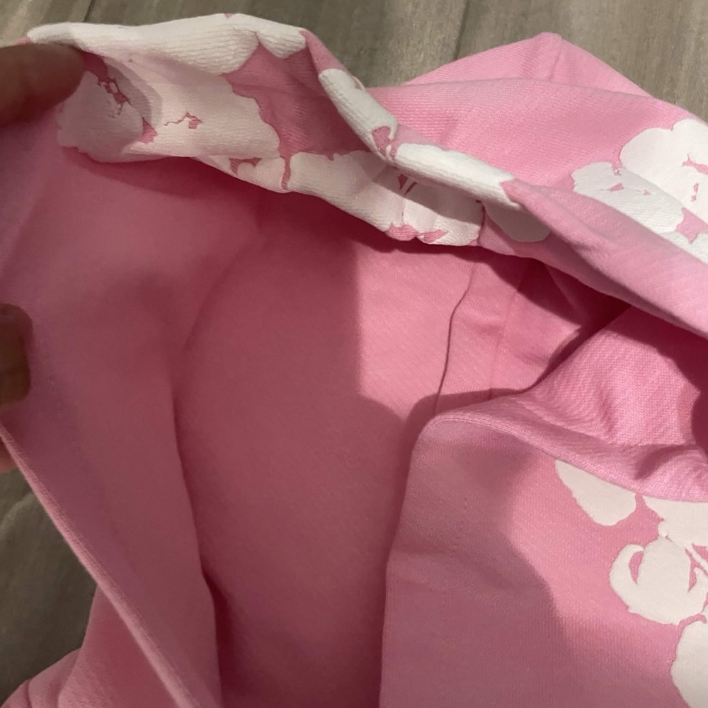 Large Pink Denim Tears Hoodie New - Picture 3 of 7